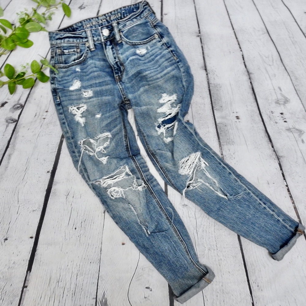 American Eagle Women's Tomgirl Jeans Size 00